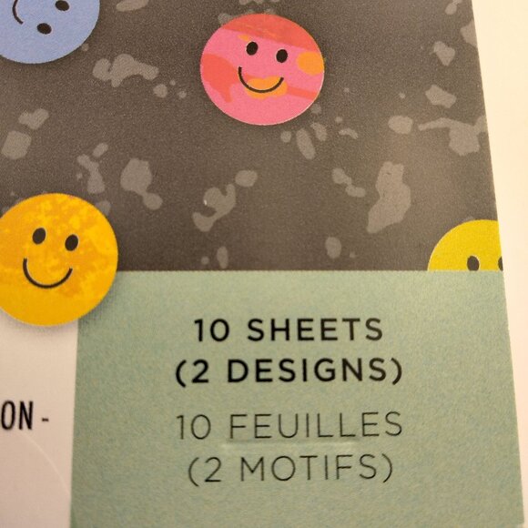 600 Smiley Face Stickers Teacher Reward Journal American Greetings - Picture 8 of 8